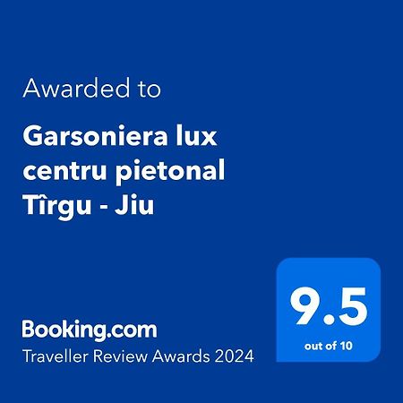 塔古玖Garsoniera Lux Centru Pietonal Tirgu - Jiu公寓 外观 照片